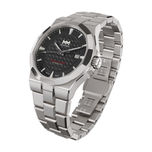 Load image into Gallery viewer, Minimax SS - Black / SS Bracelet